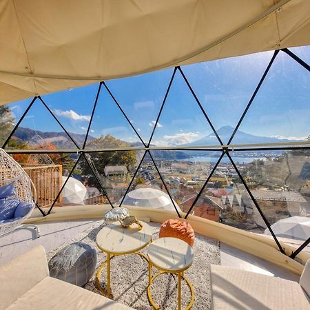Mt,Fuji Glamping Terrace Minenohana - Vacation Stay 35711V Fujikawaguchiko Exterior foto