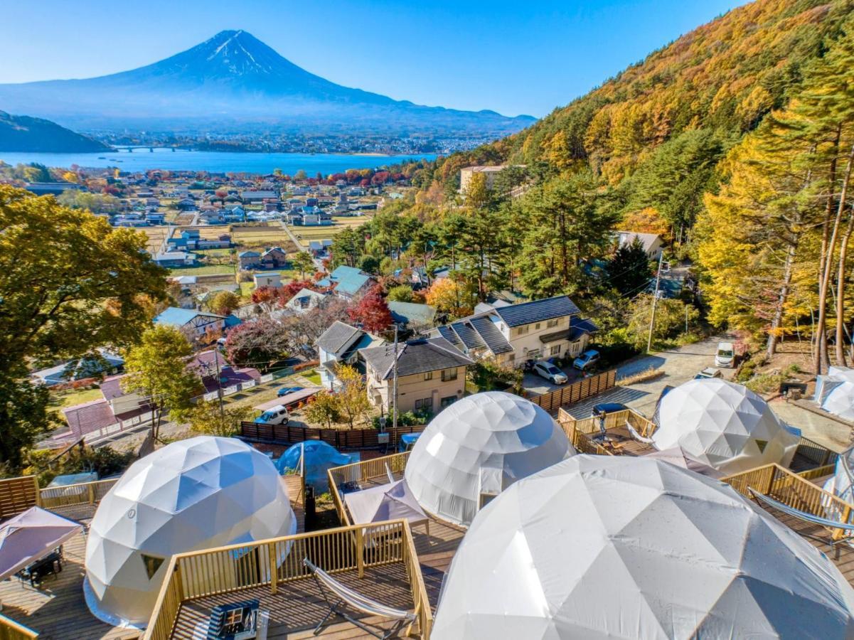 Mt,Fuji Glamping Terrace Minenohana - Vacation Stay 35711V Fujikawaguchiko Exterior foto