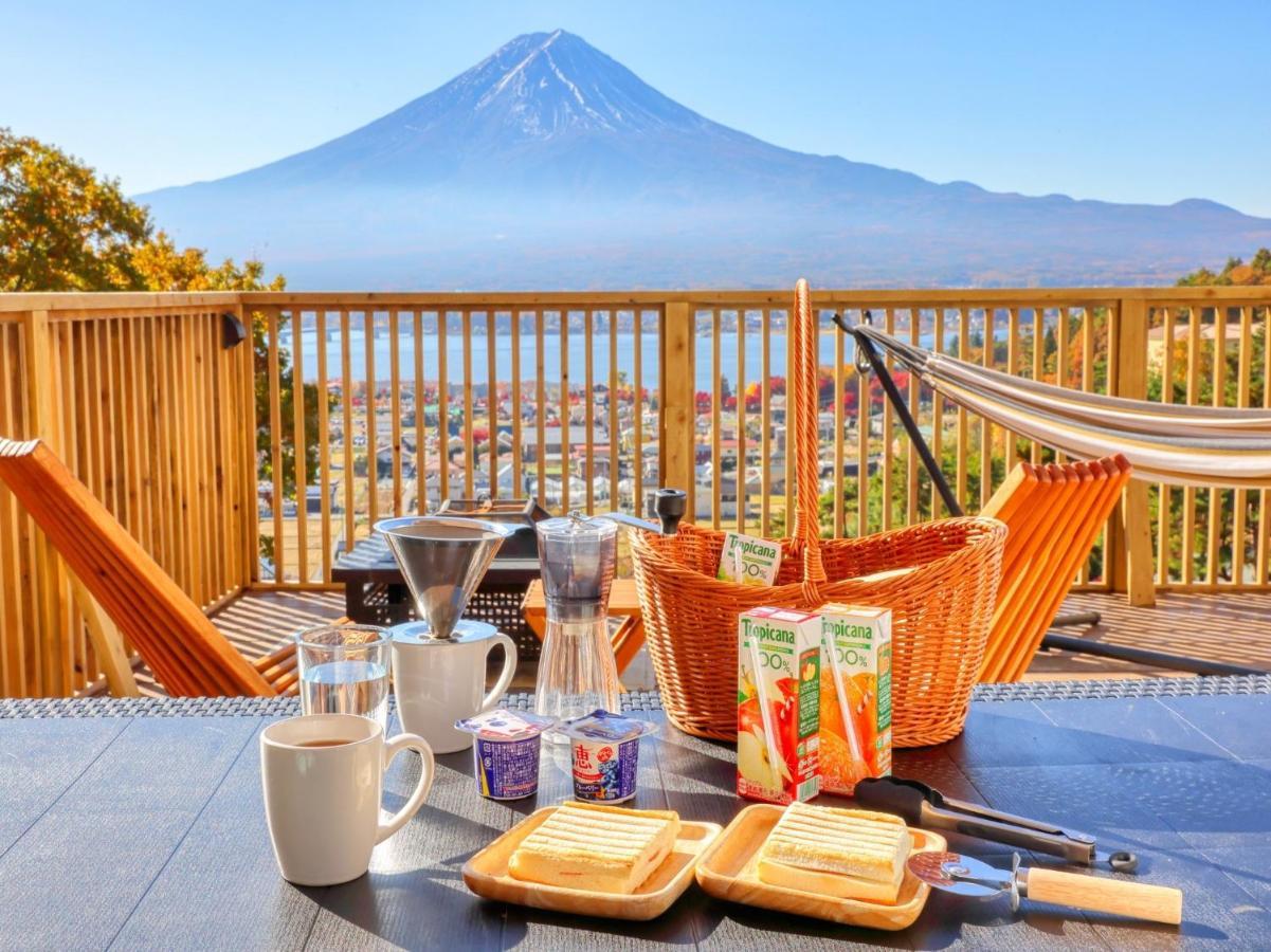 Mt,Fuji Glamping Terrace Minenohana - Vacation Stay 35711V Fujikawaguchiko Exterior foto